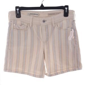 Pilcro and the Letterpress by Anthropologie Sz 26 Slim Boyfriend Striped Shorts